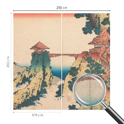 Moderne Fototapete nach Maß mit einer malerischen Landschaft