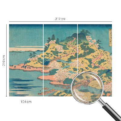 Fototapete nach Maß mit einer japanischen Landschaft