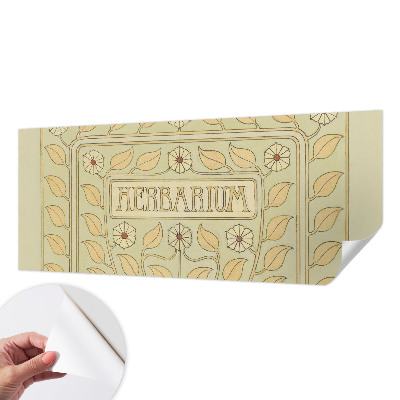 Hochwertige Bildtapete Pflanzenornament