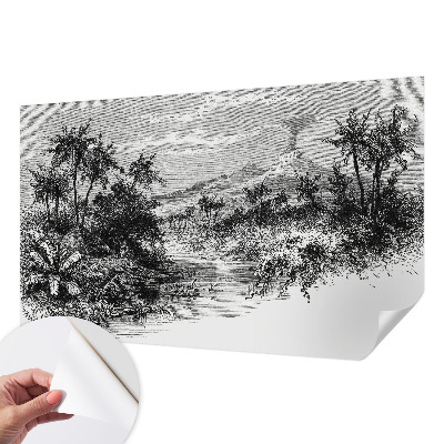 90D-Fototapete Exotisches Panorama