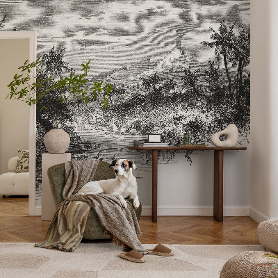 90D-Fototapete Exotisches Panorama