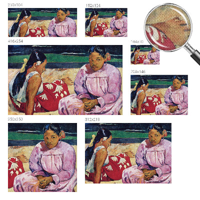 90D-Fototapete fürs Wohnzimmer Strandszene