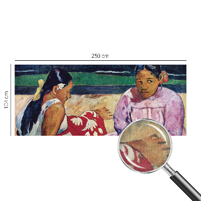 90D-Fototapete fürs Wohnzimmer Strandszene