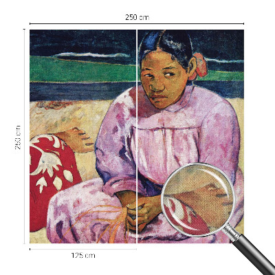 90D-Fototapete fürs Wohnzimmer Strandszene