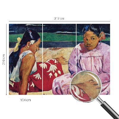 90D-Fototapete fürs Wohnzimmer Strandszene