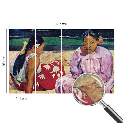 90D-Fototapete fürs Wohnzimmer Strandszene