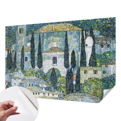 Fototapete nach Maß Zypressenhäuser