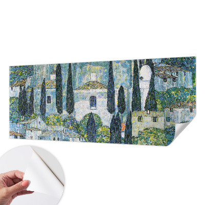 Fototapete nach Maß Zypressenhäuser