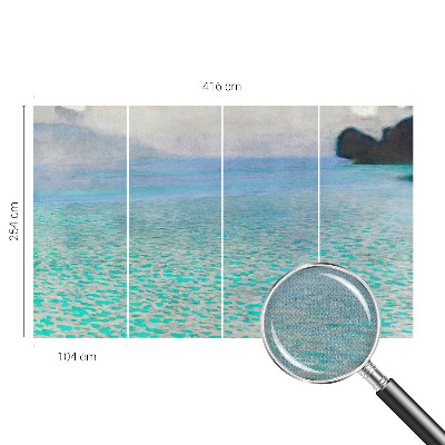 Motivtapete fürs Wohnzimmer Türkisfarbenes Wasser