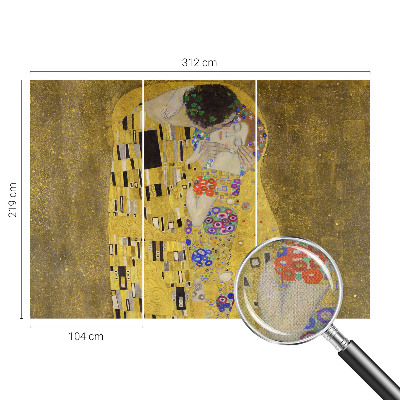 Hochwertige Bildtapete Jugendstilpaar