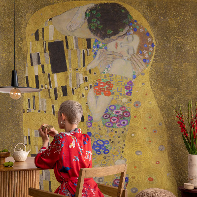 Hochwertige Bildtapete Jugendstilpaar