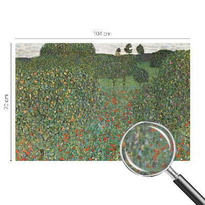 Vintage tapete Blumenwiese