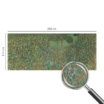 Vintage tapete Blumenwiese