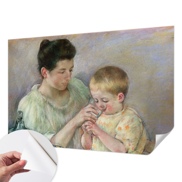 Selbstklebende Fototapete Elterliche Fürsorge