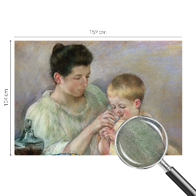 Selbstklebende Fototapete Elterliche Fürsorge