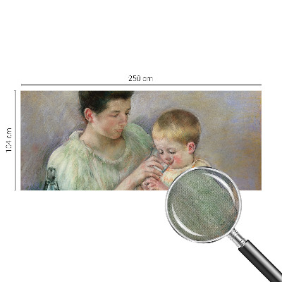 Selbstklebende Fototapete mit dem Motiv „Elterliche Fürsorge“