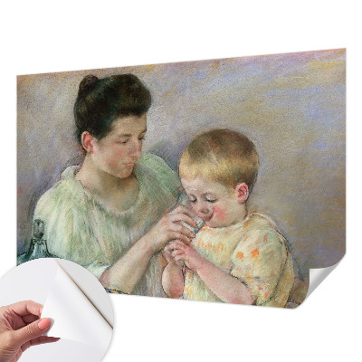 Selbstklebende Fototapete Elterliche Fürsorge