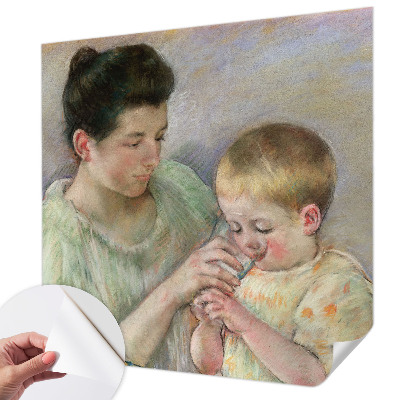 Selbstklebende Fototapete Elterliche Fürsorge