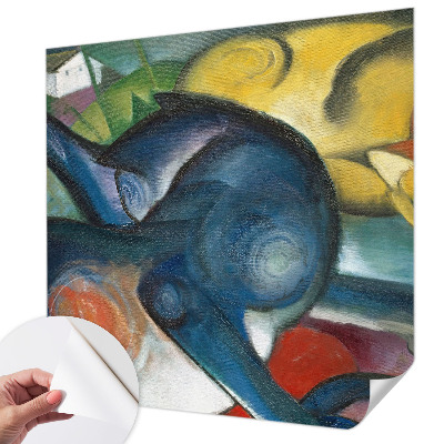 Selbstklebende Fototapete für die Wand mit Katzenmotiv