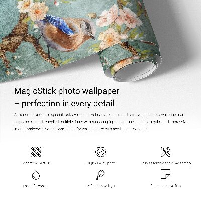 Selbstklebende Fototapete für die Wand mit Katzenmotiv