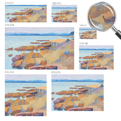 91D-Fototapete Meerblick