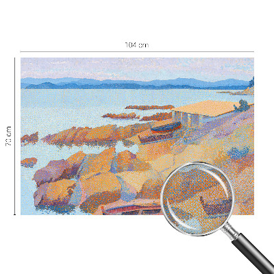 91D-Fototapete mit Meerblick
