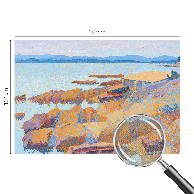 91D-Fototapete mit Meerblick