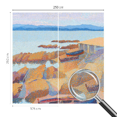 91D-Fototapete mit Meerblick
