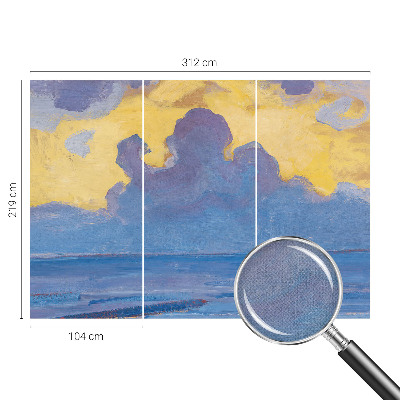 Hochwertige Bildtapete mit einer Wolkenlandschaft