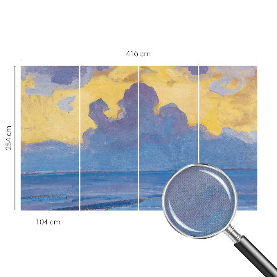 Hochwertige Bildtapete mit einer Wolkenlandschaft