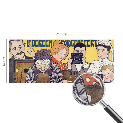 Selbstklebende Fototapete fürs Kinderzimmer Leidenschaft für die Fotografie