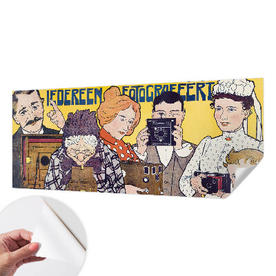 Selbstklebende Fototapete fürs Kinderzimmer Leidenschaft für die Fotografie