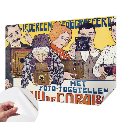 Selbstklebende Fototapete fürs Kinderzimmer Leidenschaft für die Fotografie