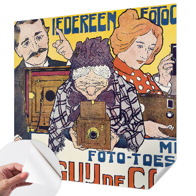Selbstklebende Fototapete fürs Kinderzimmer mit Foto-Motiv für Fotografiebegeisterte