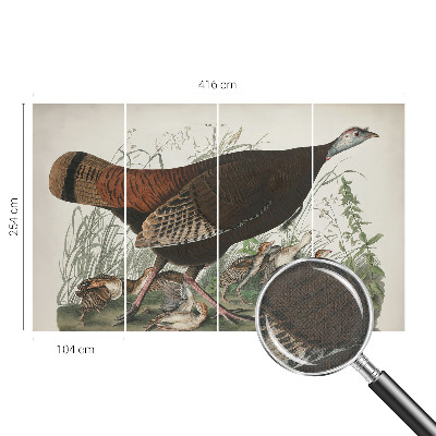 Fototapete in 3D-Optik Natürliche Harmonie