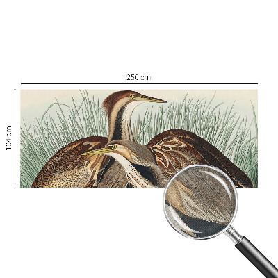 Moderne Fototapete nach Maß mit realistischen Vogelmotiven