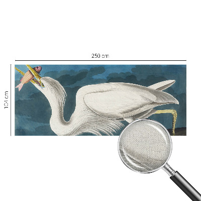 97D-Fototapete z mit einem Vogel, der einen Fisch hält