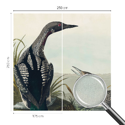 Hochwertige Bildtapete Vögel über dem Wasser