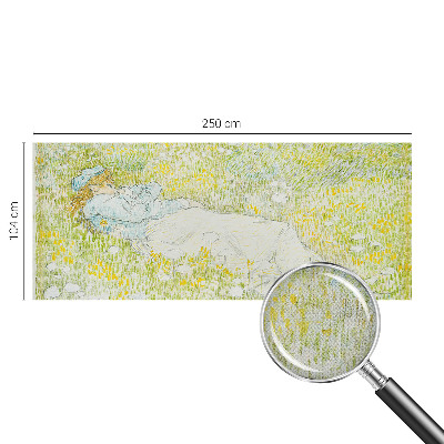 Fototapete in 3D-Optik mit dem Motiv „Frühlingserholung“