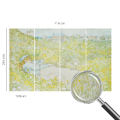 Fototapete in 3D-Optik mit dem Motiv „Frühlingserholung“