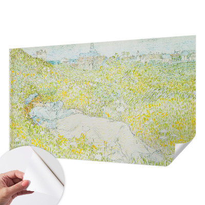 Fototapete in 3D-Optik mit dem Motiv „Frühlingserholung“