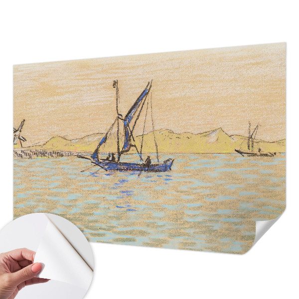 97D-Fototapete fürs Wohnzimmer Meer des Friedens