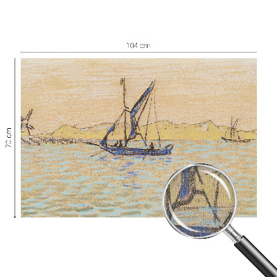 97D-Fototapete fürs Wohnzimmer Meer des Friedens