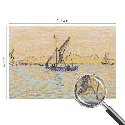 97D-Fototapete fürs Wohnzimmer Meer des Friedens