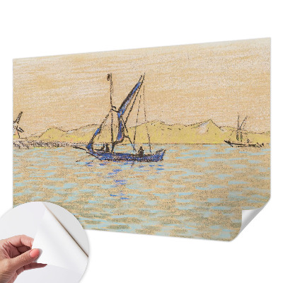 97D-Fototapete fürs Wohnzimmer Meer des Friedens