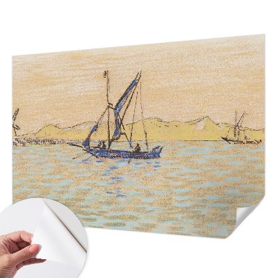 97D-Fototapete fürs Wohnzimmer Meer des Friedens