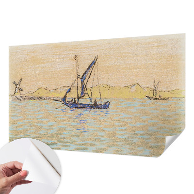 97D-Fototapete fürs Wohnzimmer Meer des Friedens