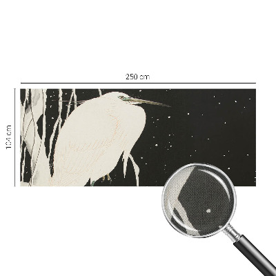 Selbstklebende Fototapete mit Wintervogel-Motiv