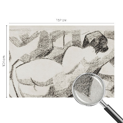 Selbstklebende Fototapete fürs Wohnzimmer Eine lügnerische Figur