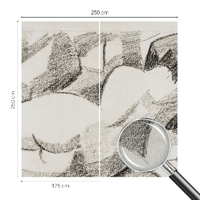 Selbstklebende Fototapete fürs Wohnzimmer Eine lügnerische Figur